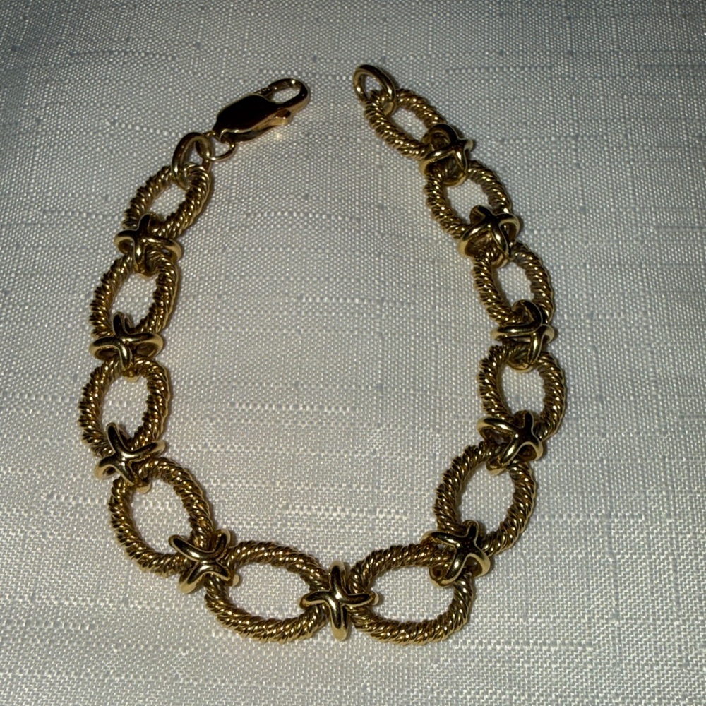 14k Gold Chain Bracelet